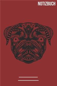Notizbuch Mandala Mops