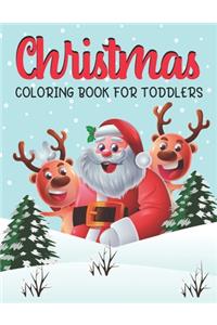 Christmas Coloring Book For Toddlers