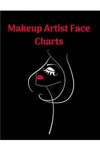 Makeup Artist Face Charts