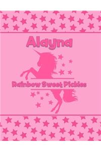 Alayna Rainbow Sweet Pickles