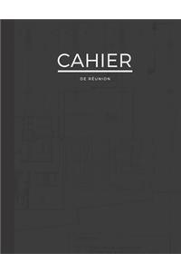 cahier de réunion