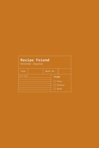 Recipe Friend