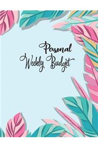 Personal Weekly Budget
