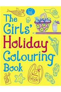 Girls' Holiday Colouring Book