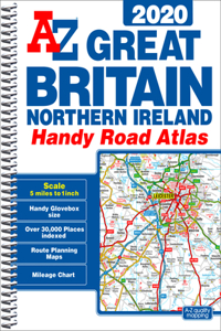 GREAT BRITAIN HANDY ROAD ATLAS 2020  A5