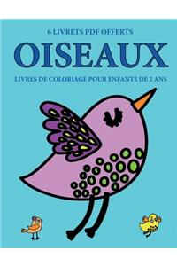 Livres de coloriage pour enfants de 2 ans (Oiseaux)