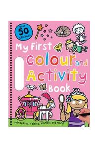 Pink Colour and Activity Book