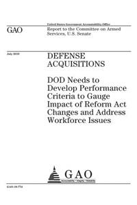 Defense acquisitions