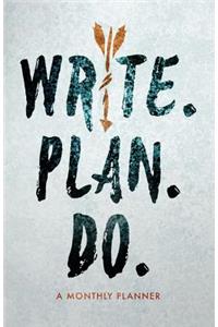 Write. Plan. Do.