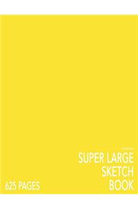 Yellow Gold Super Large Sketchbook
