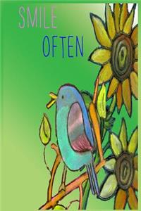 Smile often ( bullet journal, Agenda, timetable )