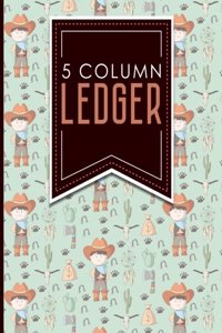 5 Column Ledger