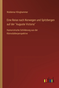 Eine Reise nach Norwegen und Spitzbergen auf der Auguste Victoria: Humoristische Schilderung aus der Kleinstädterperspektive