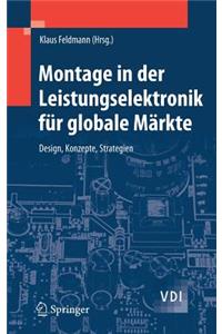 Montage in Der Leistungselektronik Für Globale Märkte