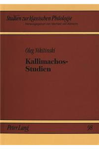 Kallimachos-Studien