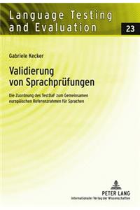 Validierung Von Sprachpreufungen