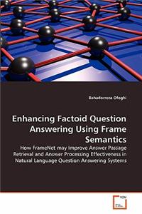 Enhancing Factoid Question Answering Using Frame Semantics