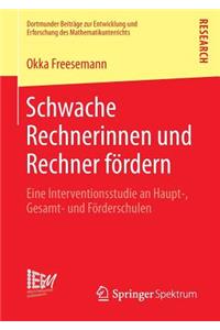 Schwache Rechnerinnen und Rechner fördern