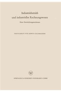 Industriebetrieb und industrielles Rechnungswesen