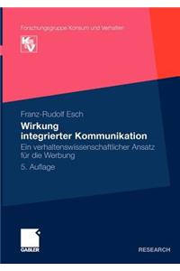 Wirkung Integrierter Kommunikation