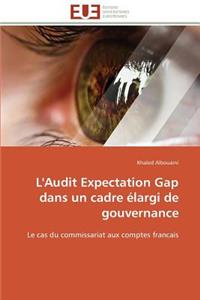 L'Audit Expectation Gap Dans Un Cadre Élargi de Gouvernance