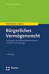 Burgerliches Vermogensrecht