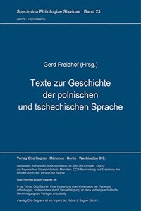 Texte zur Geschichte der polnischen und tschechischen Sprache