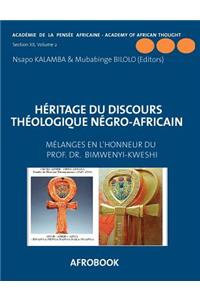 Héritage du Discours Théologique Négro-Africain