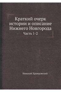 Краткий очерк истории и описание Нижнегl