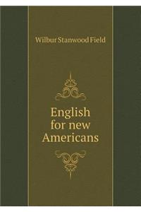 English for New Americans