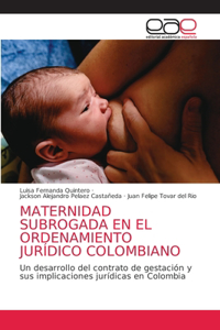 Maternidad Subrogada En El Ordenamiento Jurídico Colombiano