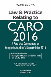 Law & Practice Relating To Caro 2016