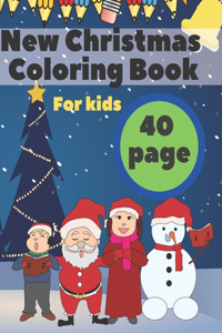New Christmas Coloring Book For Kids