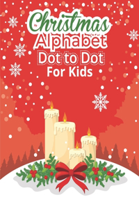 Christmas Alphabet Dot to Dot Book for Kids