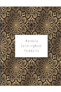 Mandala Coloring Book For Adults