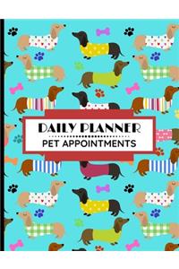 Daily Planner Pet Appointments