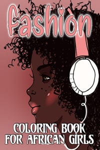 Fashion Coloring Book For African Girls