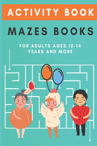 activity books mazes for adults
