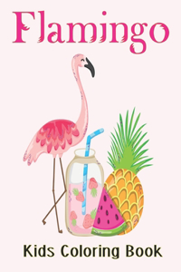 Flamingo Kids Coloring Book