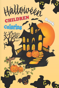 Halloween Children Coloring Book