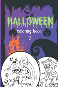 Halloween Coloring Book 2