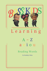 Boss Kids Learning AEIOU Reading Words