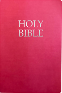 Kjver Holy Bible, Large Print, Berry Ultrasoft