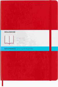 Moleskine Scarlet Red Extra Large Dotted Notebook Soft