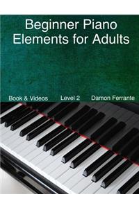 Beginner Piano Elements for Adults