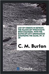 List of Streets in Detroit