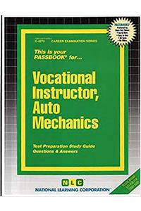 Vocational Instructor, Auto Mechanics