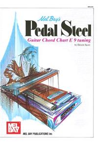Mel Bay's Pedal Steel Guitar Chord Chart E 9 Tuning