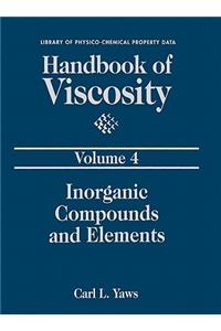 Handbook of Viscosity: Volume 4