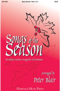 Songs of the Season - Bass Clarinet (Parts 1 & 4)